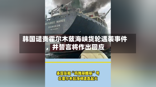 韩国谴责霍尔木兹海峡货轮遇袭事件，并誓言将作出回应-第2张图片