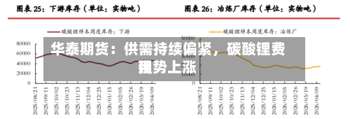华泰期货：供需持续偏紧，碳酸锂费用强势上涨-第3张图片